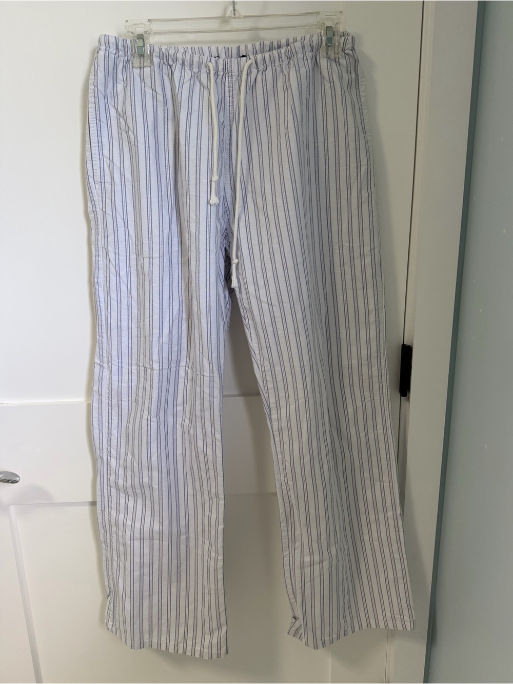 Brandy Melville Blue/Pink Stripe Pants